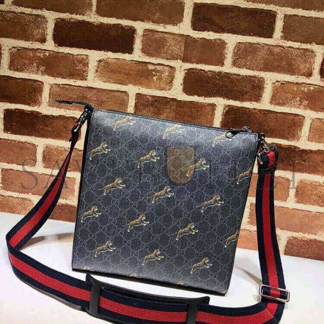 GUCCI BESTIARY MESSENGER WITH TIGERS 474137  (28.5*27*5cm)